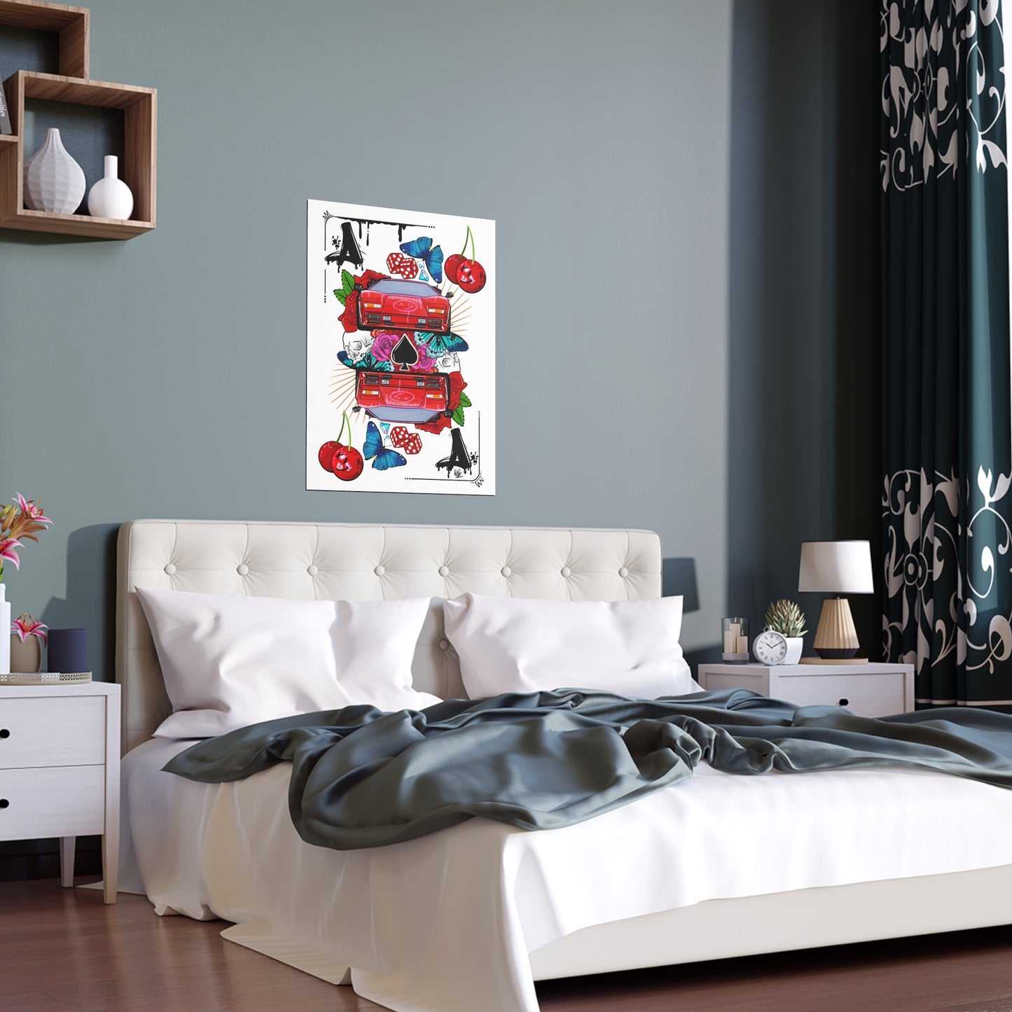 Ace Is High Lambo Silk Poster