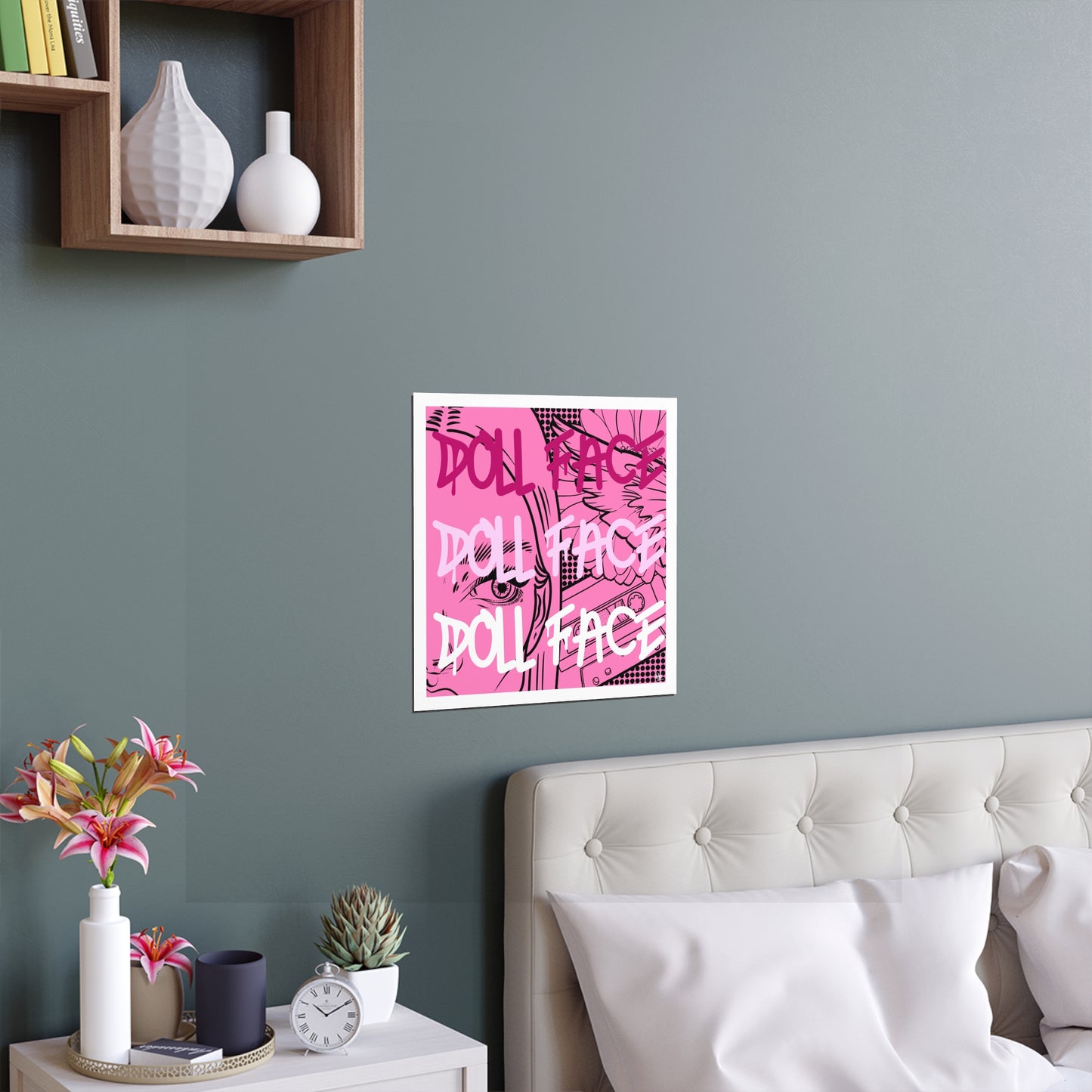 Doll Face Poster Print