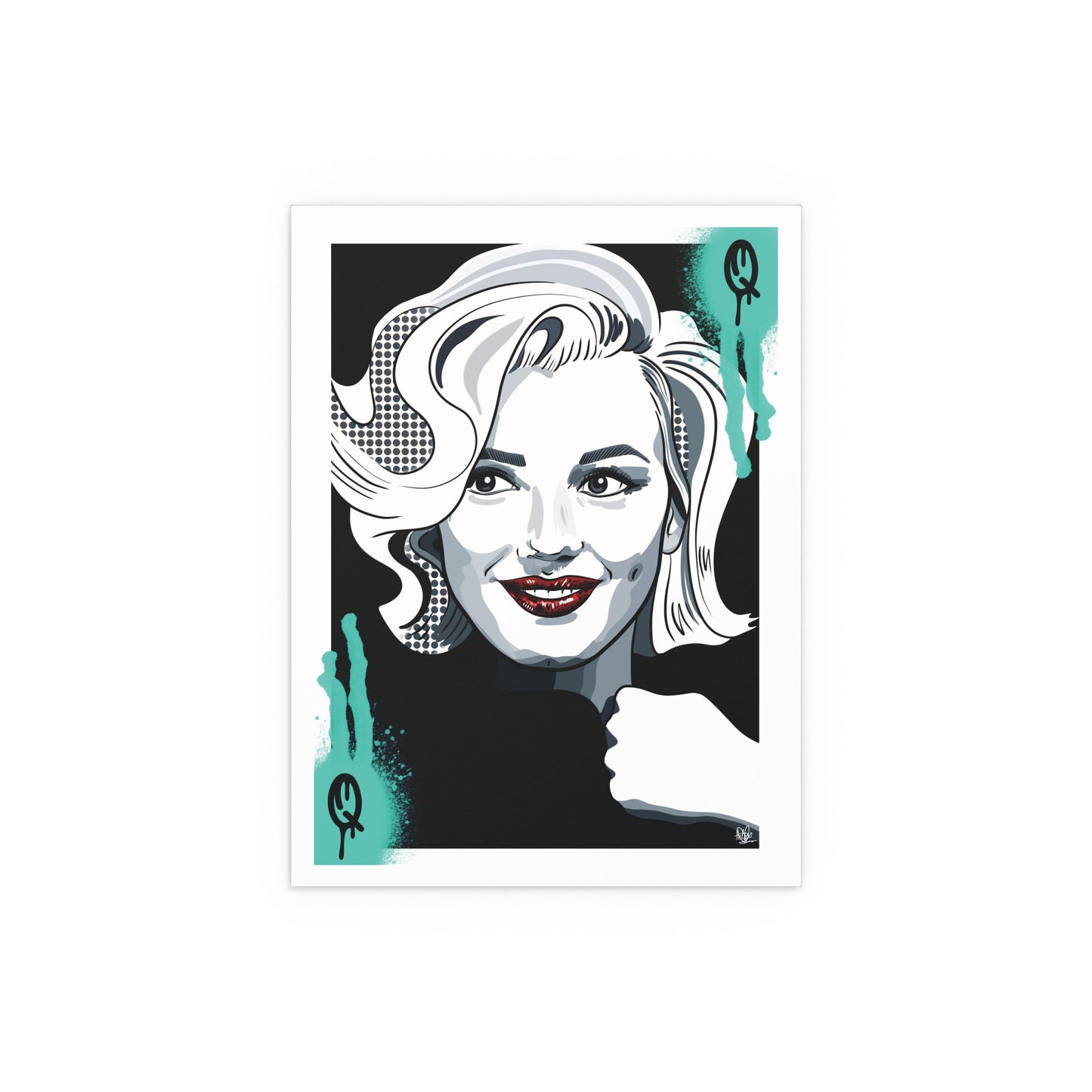Marilyn is a Queen - Silk Poster