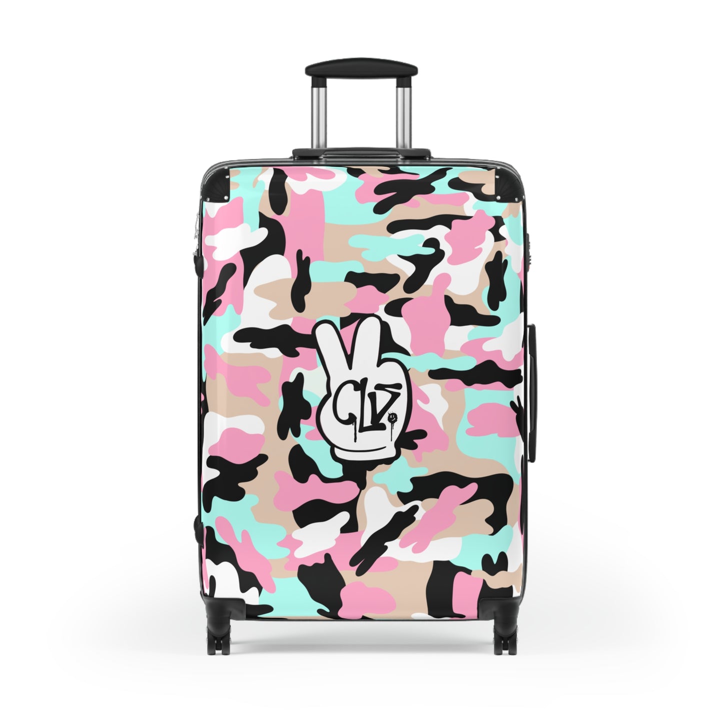 Cult-Like Camo Suitcase
