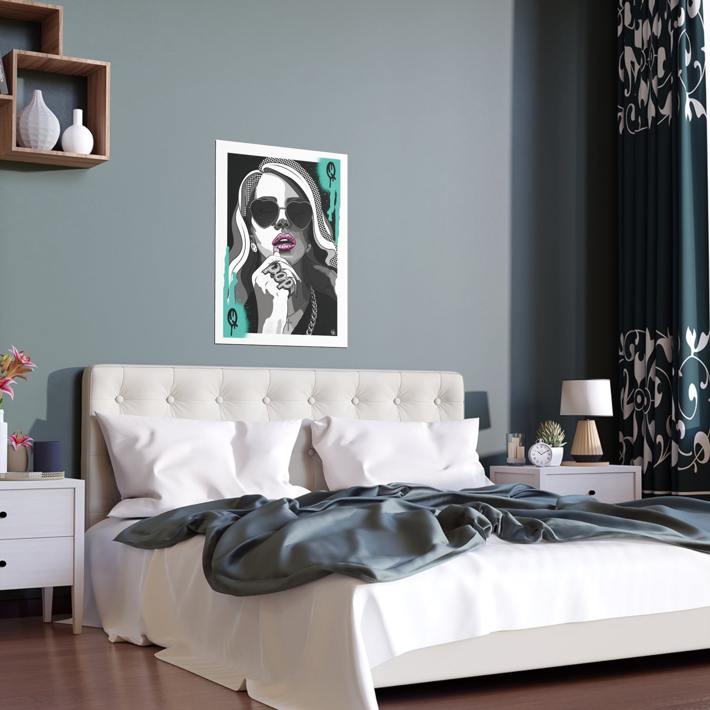 Lara Del Ray is Queen - Silk Poster