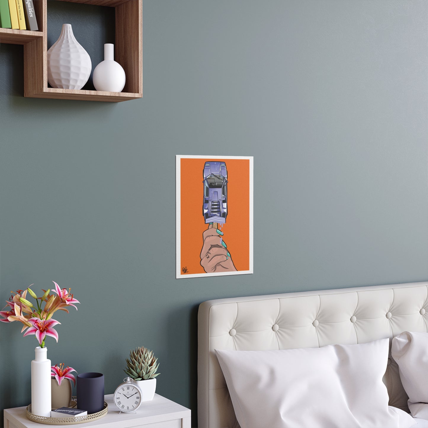 Lambo Ice-Lolly - Silk Poster