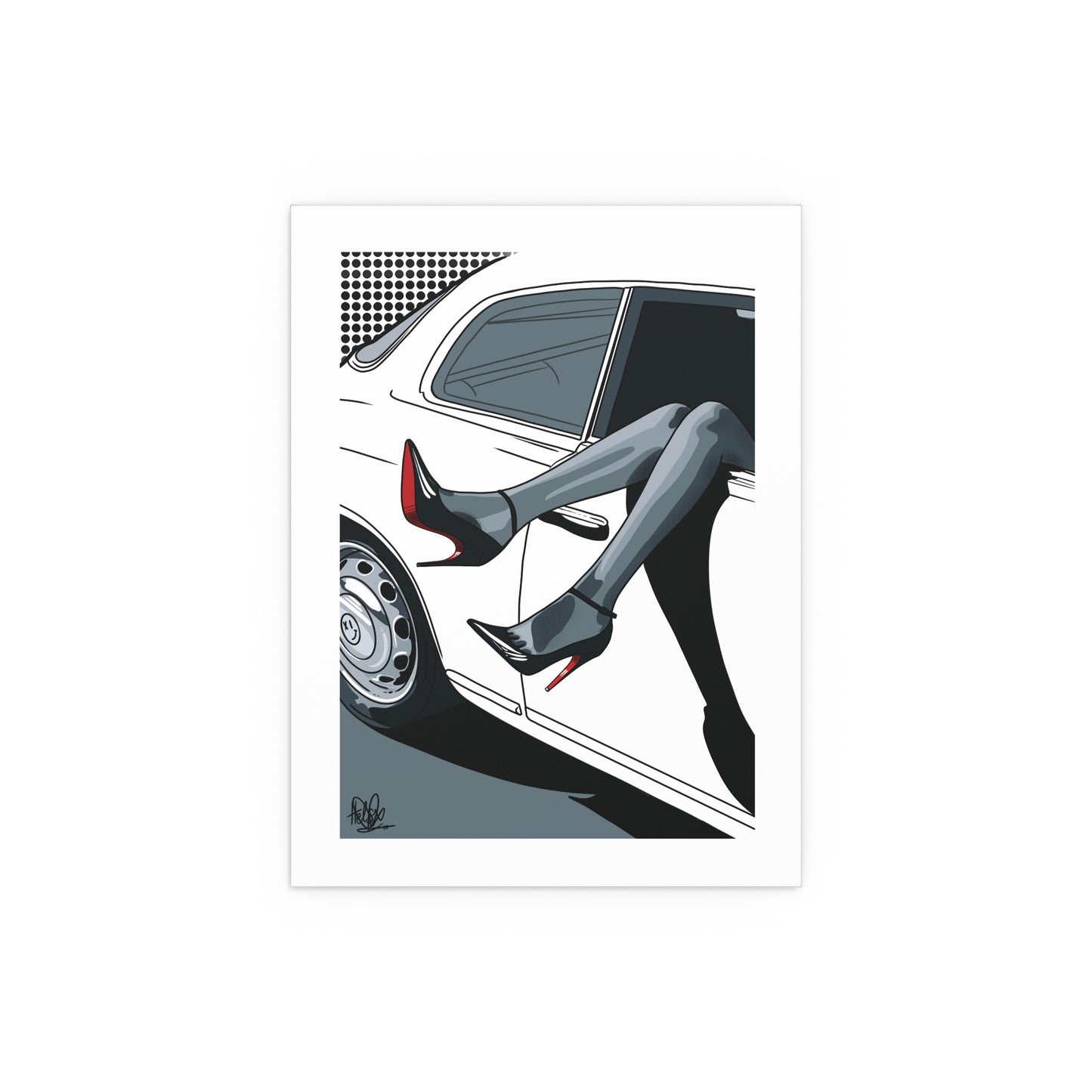 Louboutins - Silk Poster