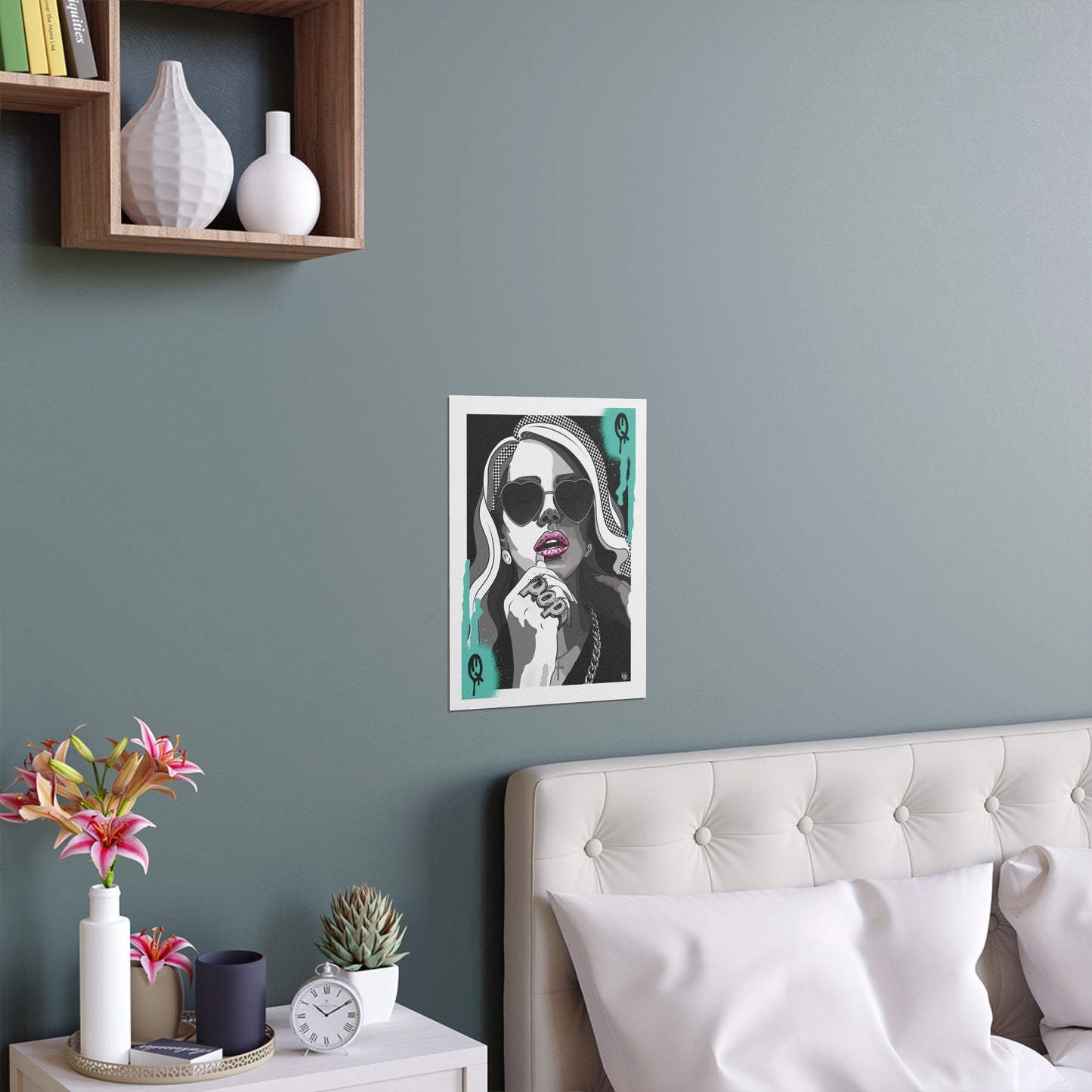 Lara Del Ray is Queen - Silk Poster