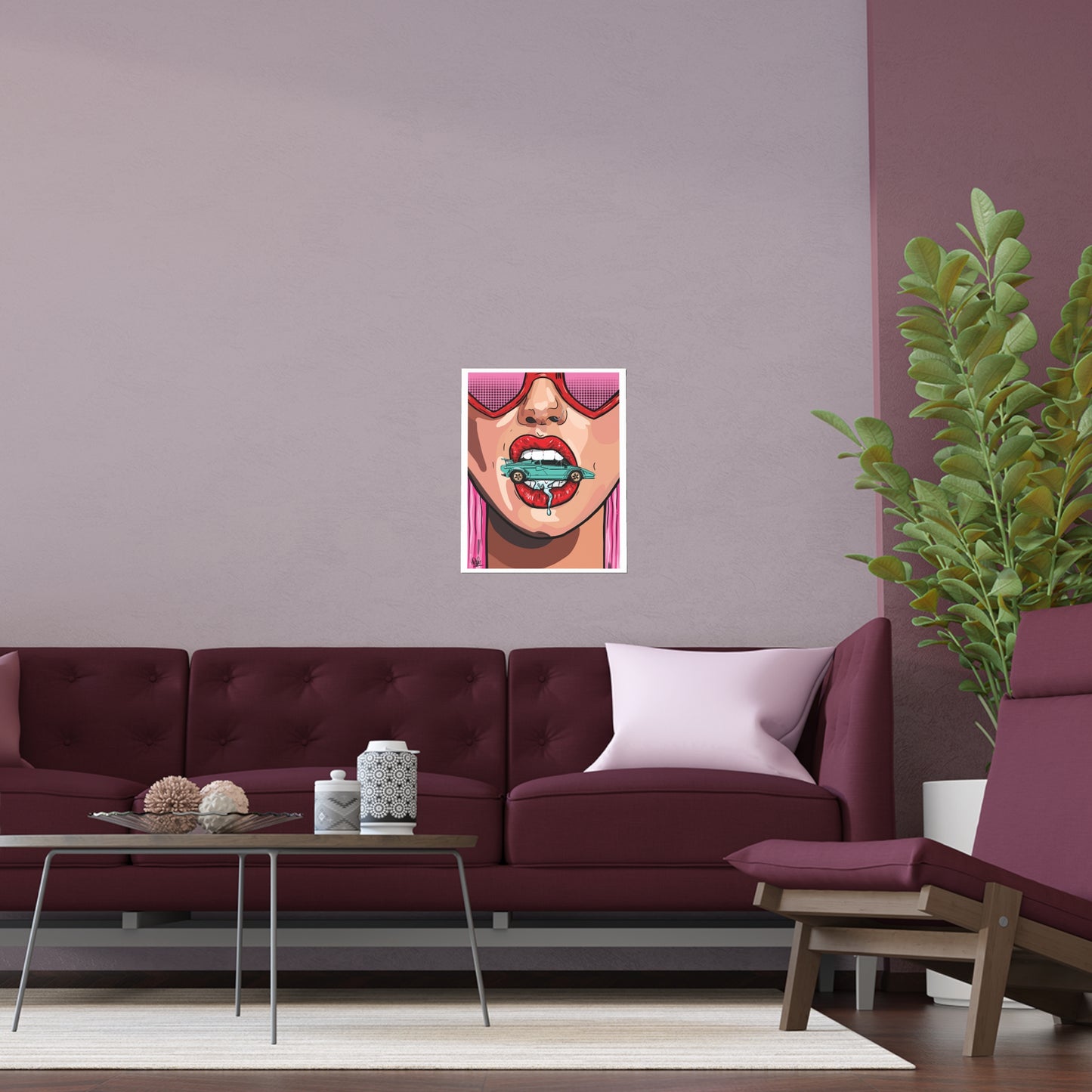 Lambo Lolita - Silk Poster