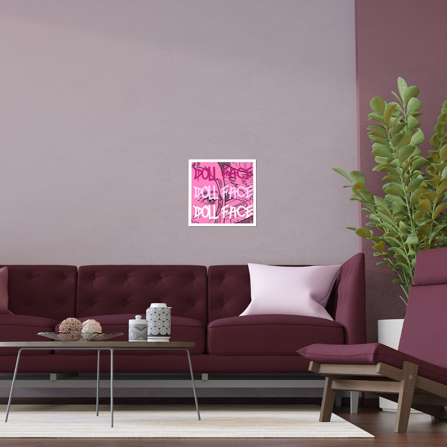 Doll Face Poster Print