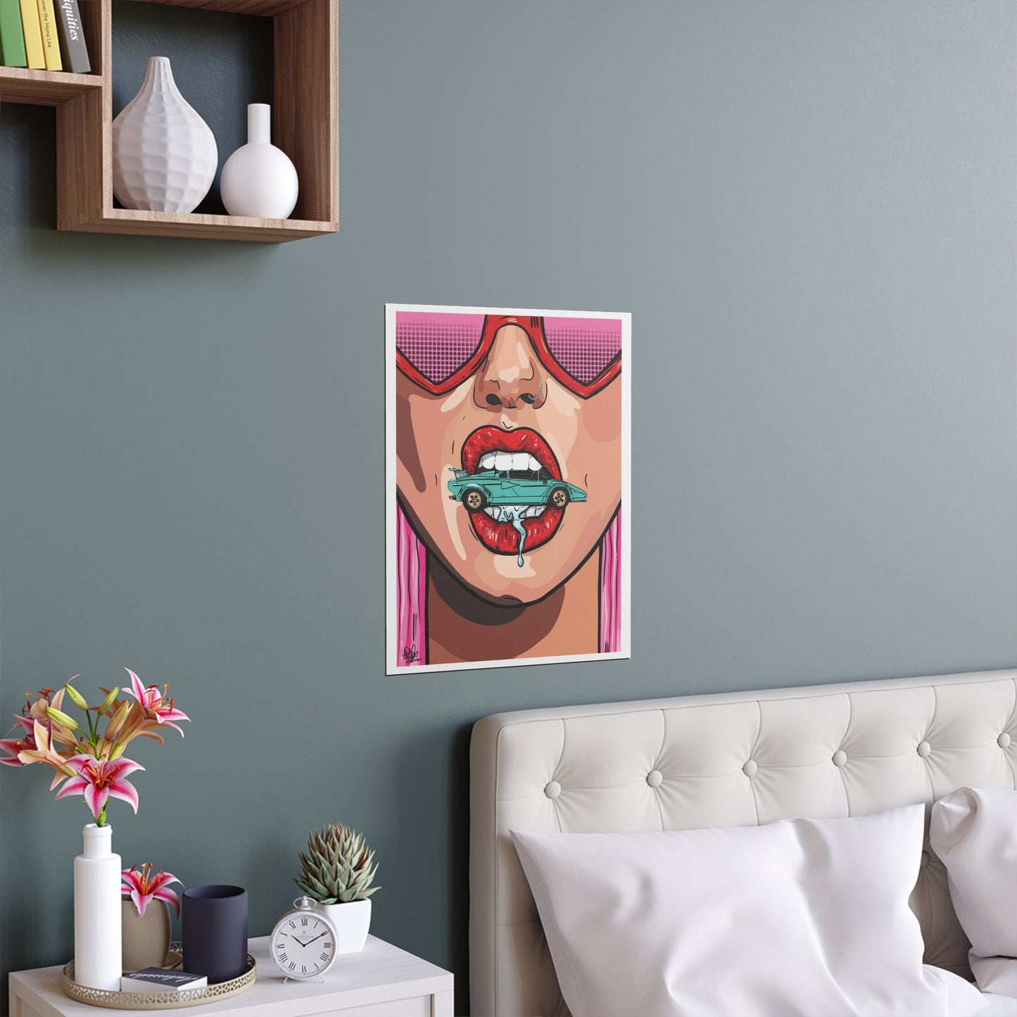 Lambo Lolita - Silk Poster