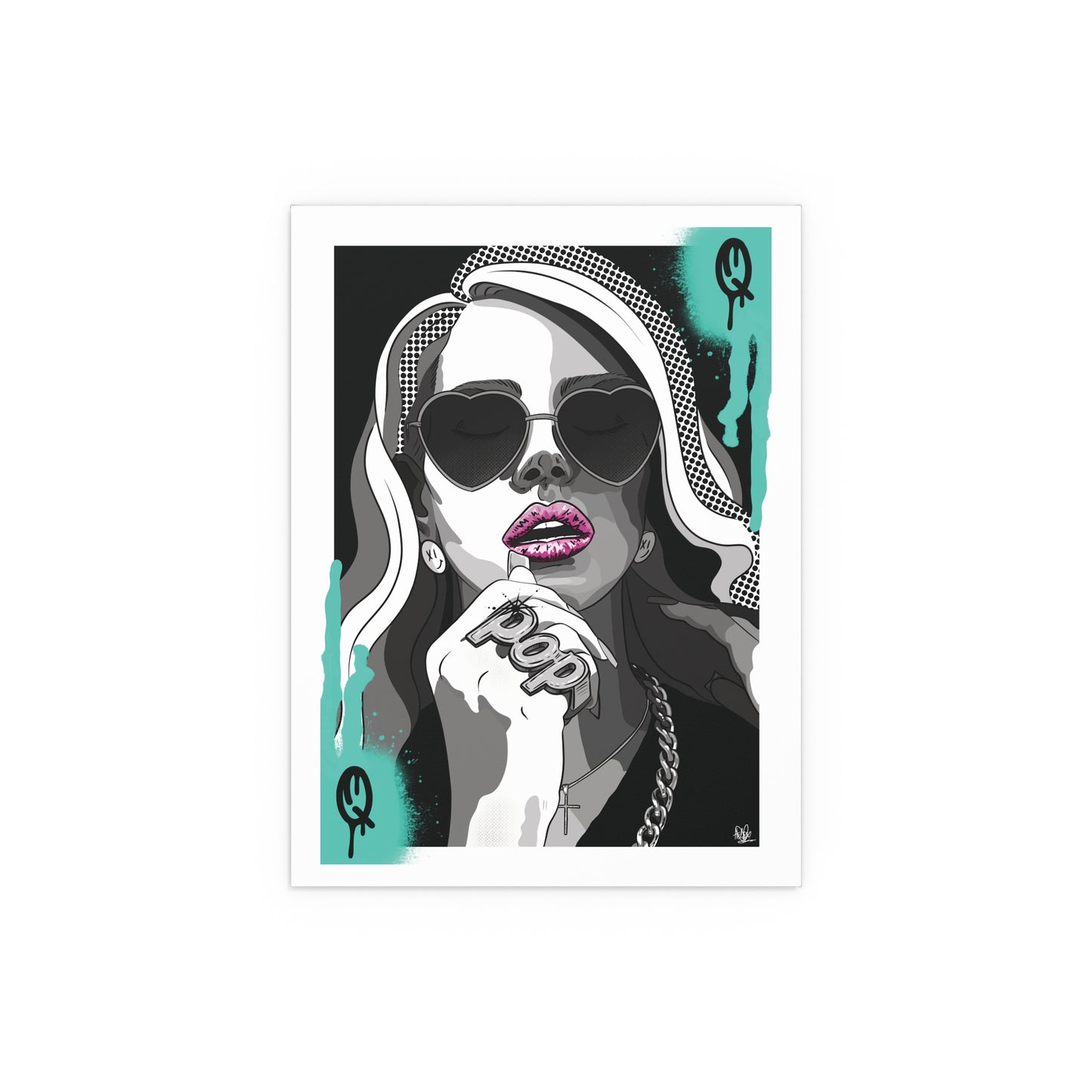 Lara Del Ray is Queen - Silk Poster