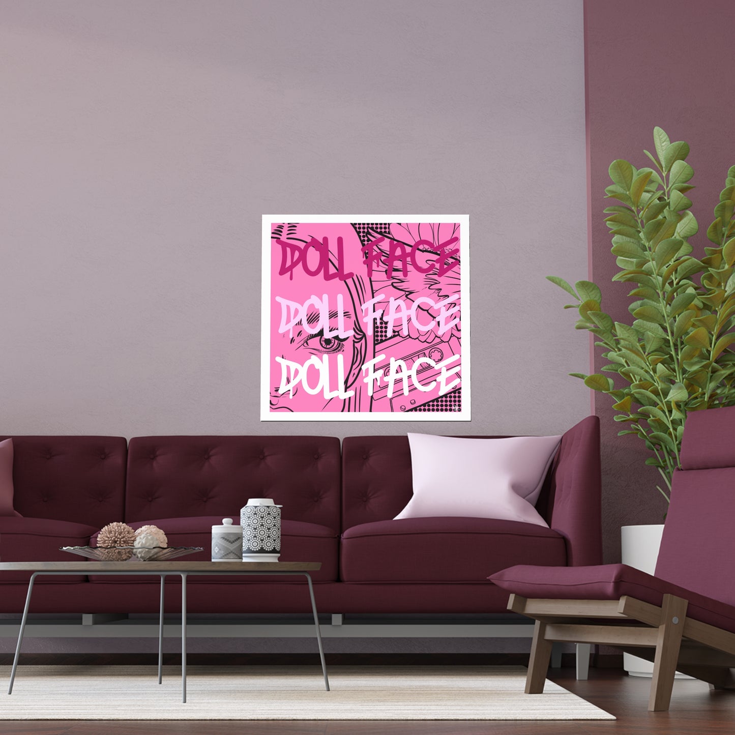 Doll Face Poster Print