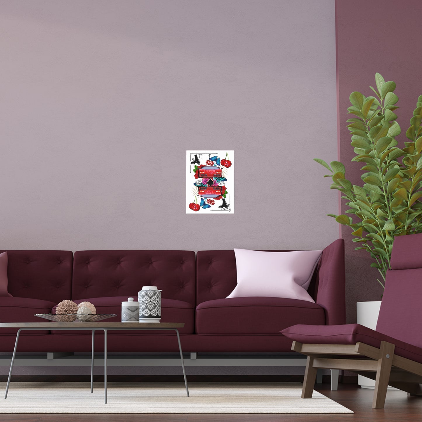 Ace Is High Lambo Silk Poster