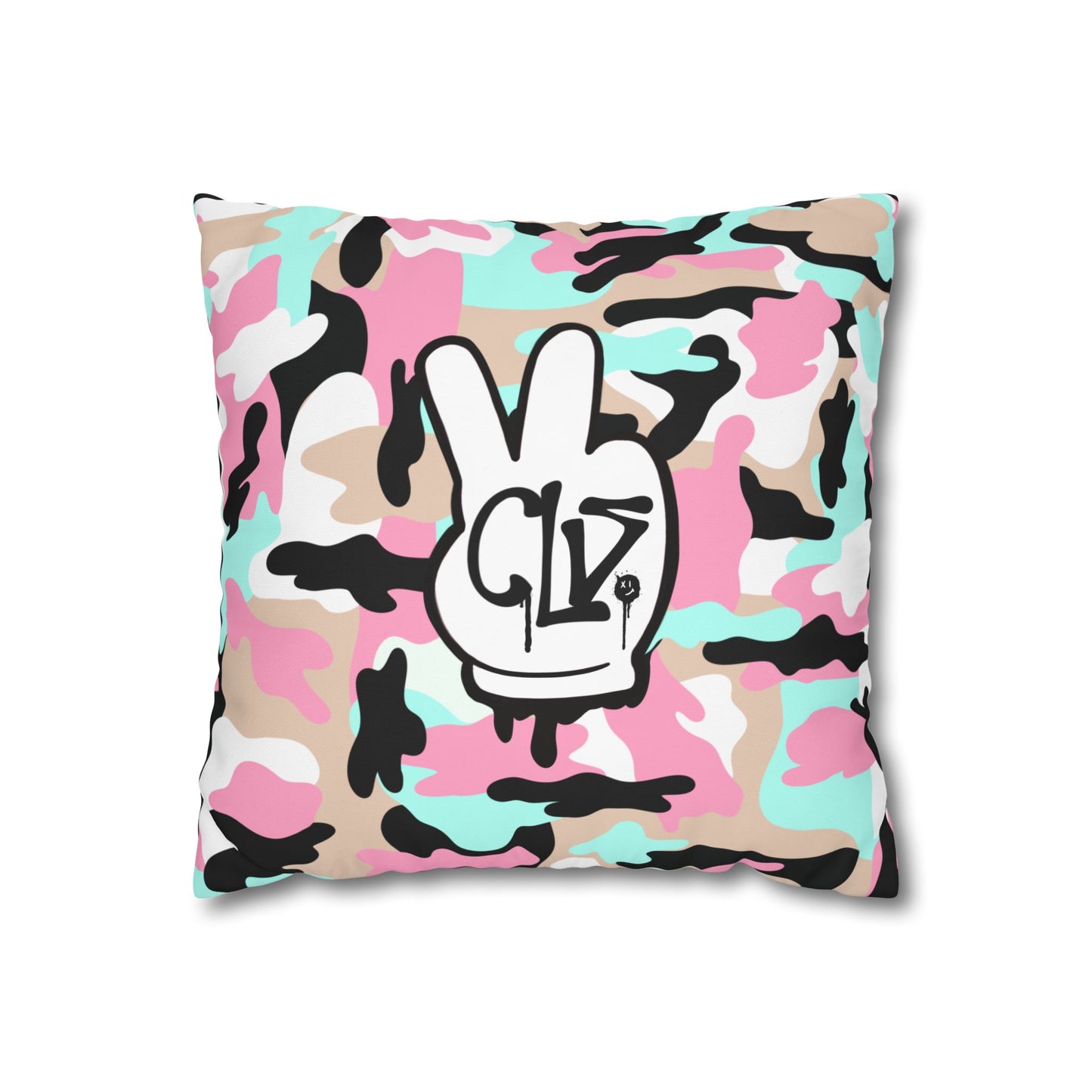 Cult-Like Camo Pillowcase