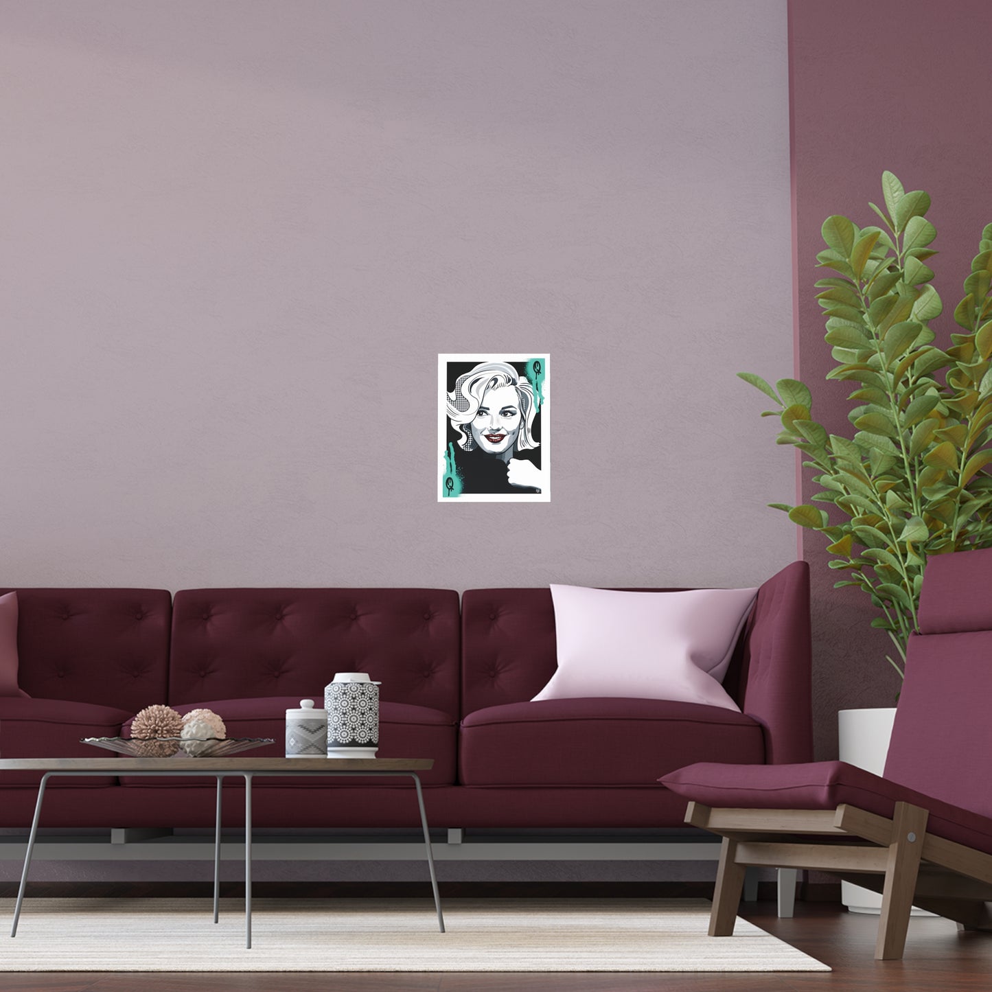 Marilyn is a Queen - Silk Poster