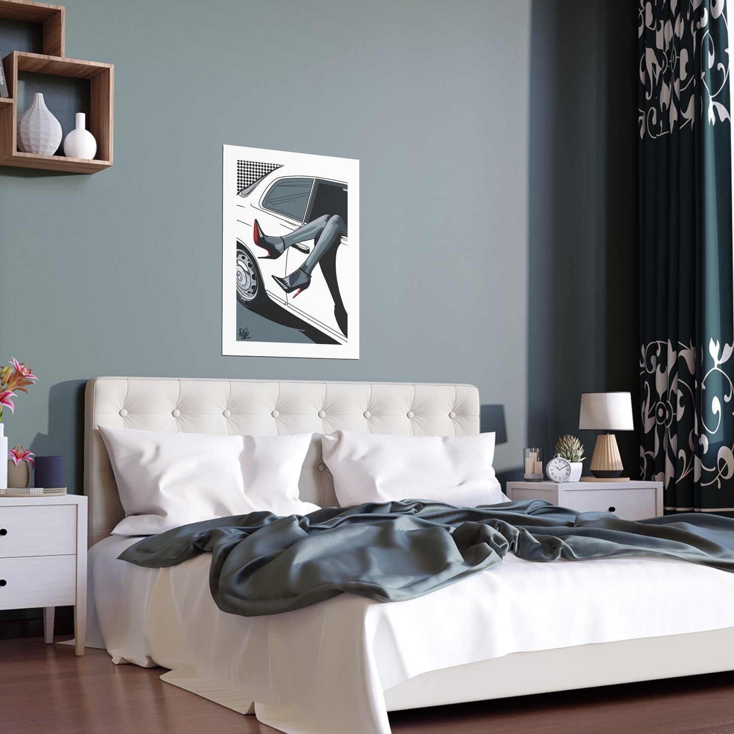 Louboutins - Silk Poster