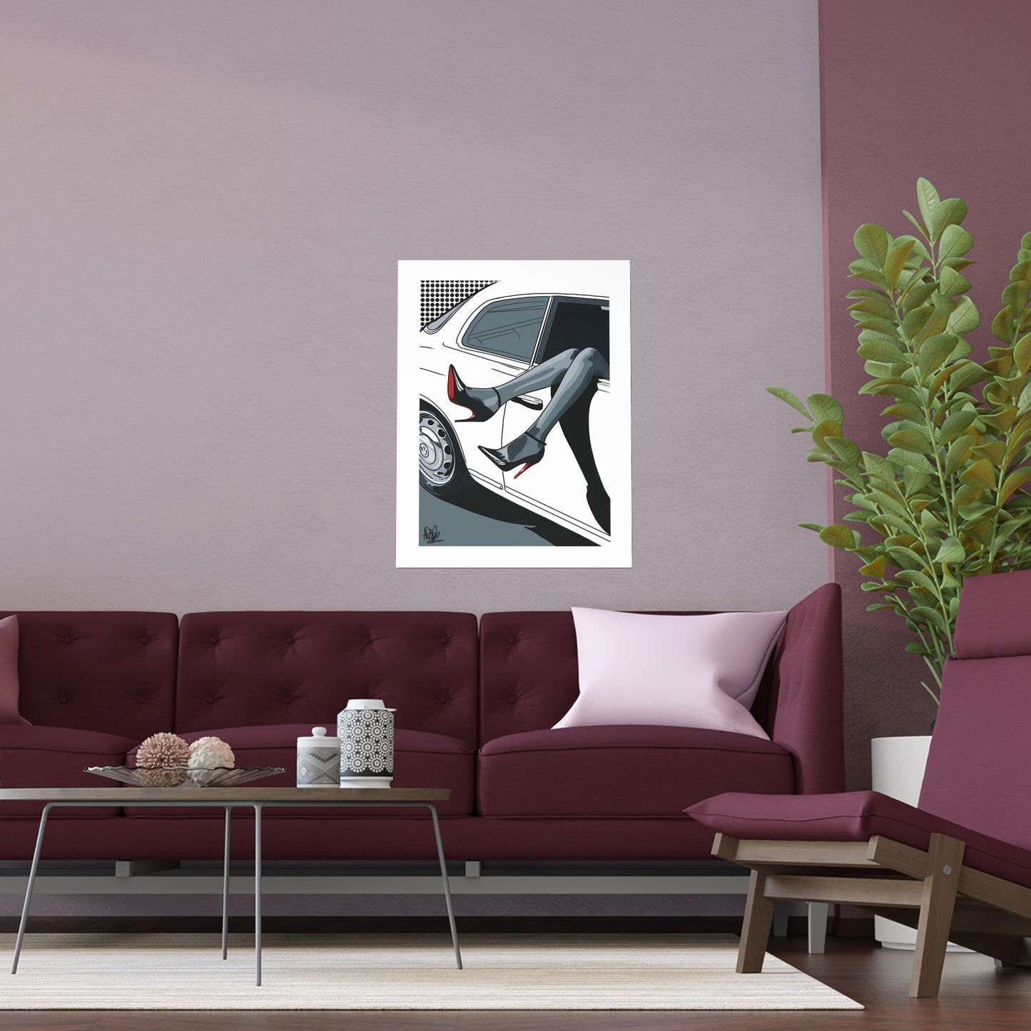 Louboutins - Silk Poster