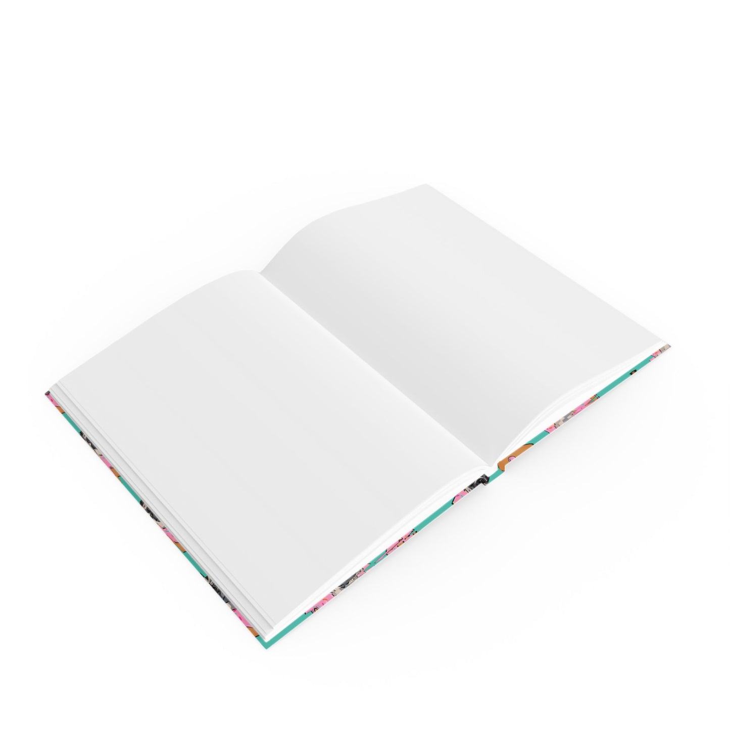 Pug in a Doughnut Hard Backed Journal