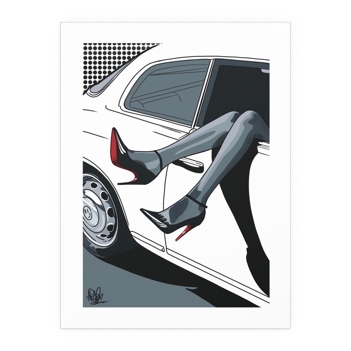 Louboutins - Silk Poster