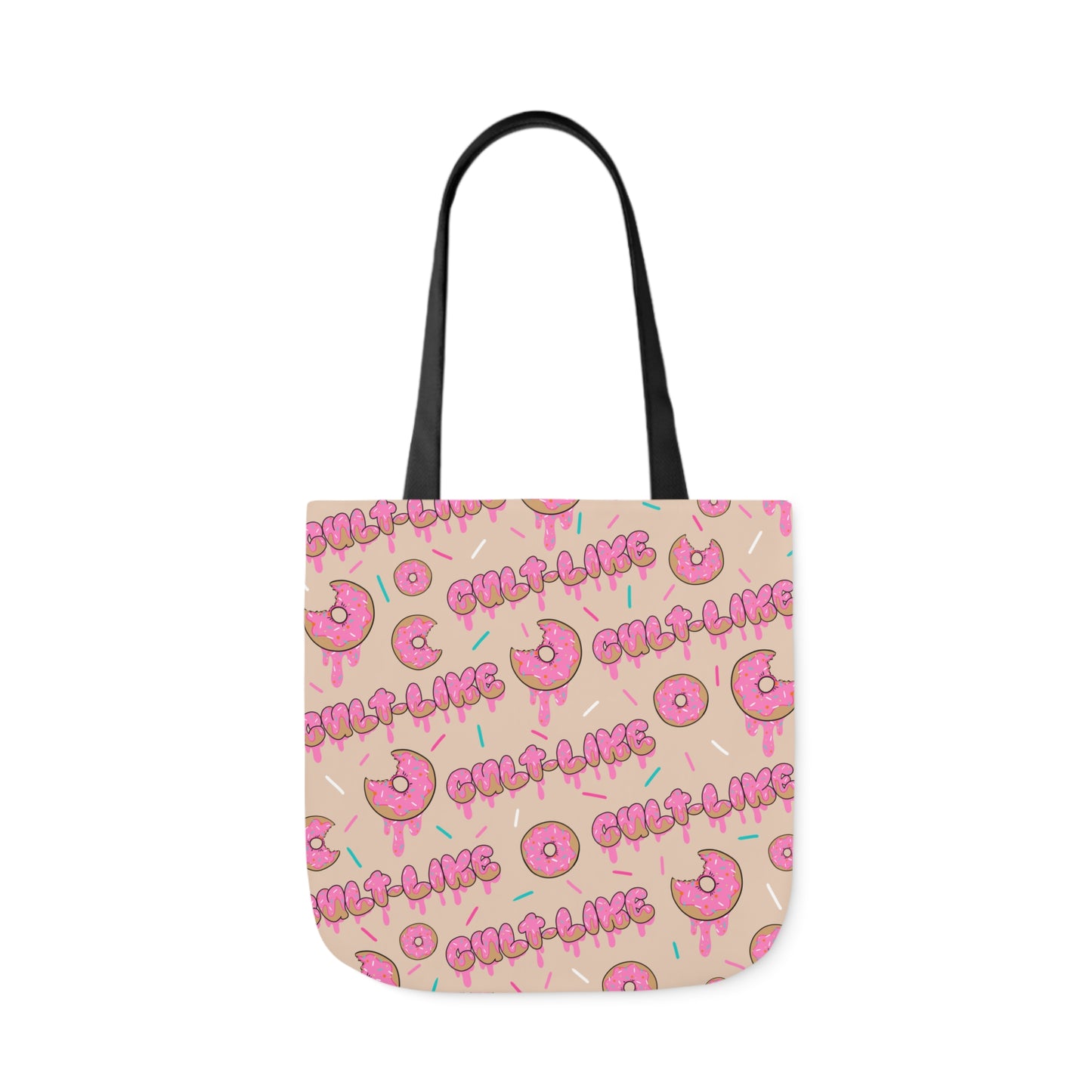 Cult-Like Doughnuts Unisex Canvas Tote Bag