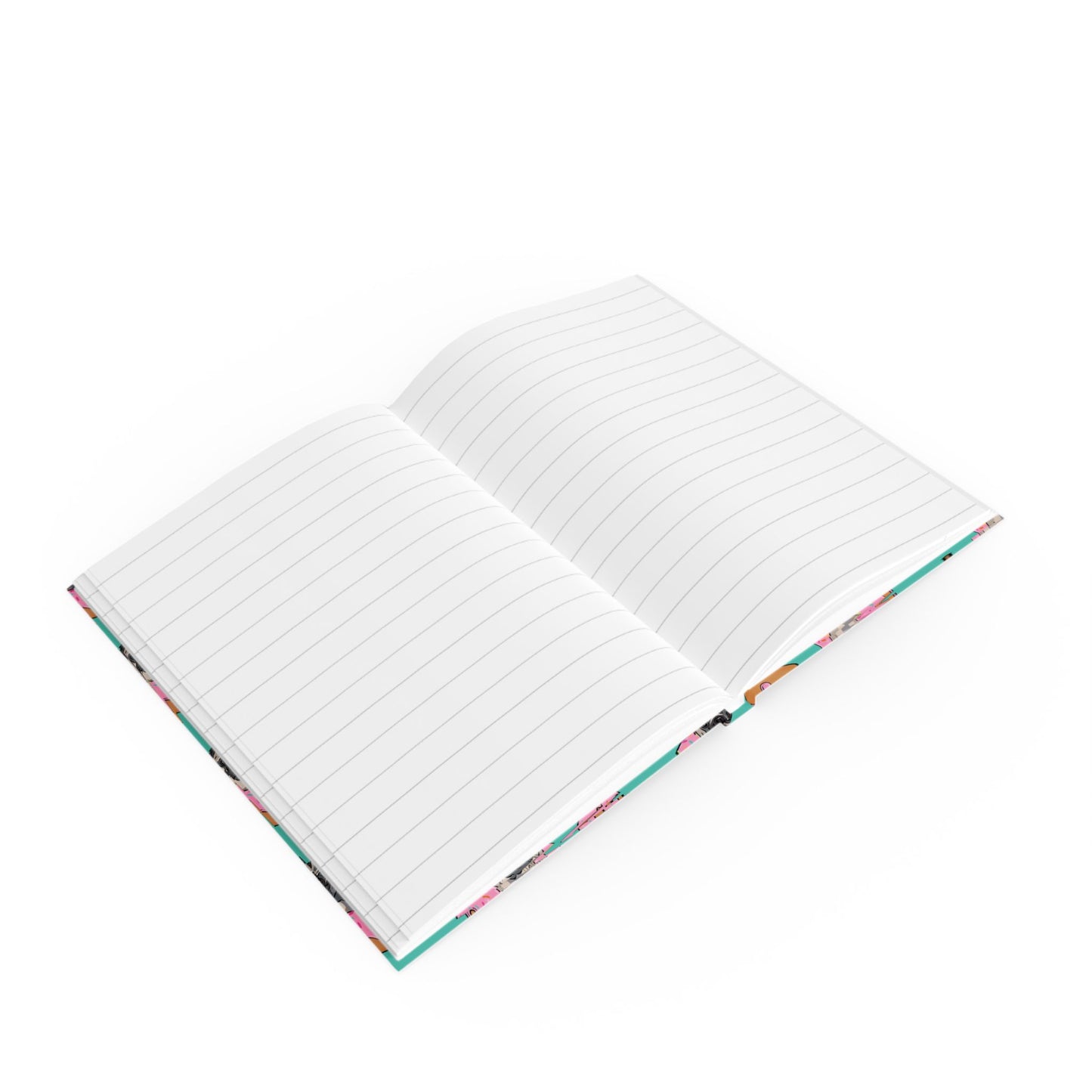 Pug in a Doughnut Hard Backed Journal