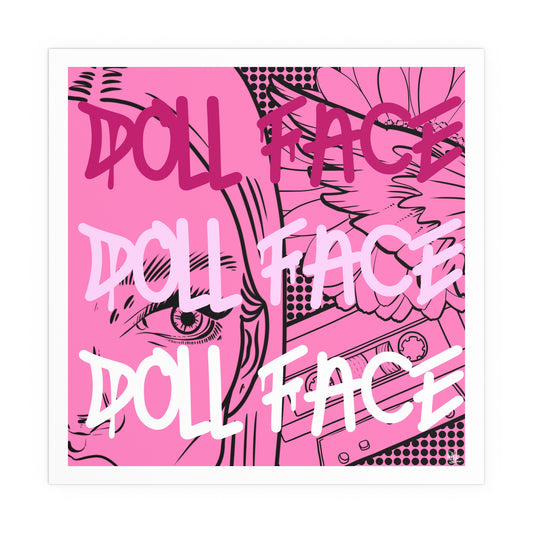 Doll Face Poster Print